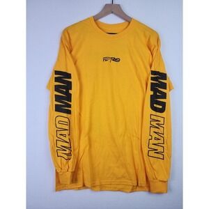 Asap Ferg‎ Mad Man Long Sleeve T Shirt A$AP Mob Awge Tee Rocky Rap Tour Size L